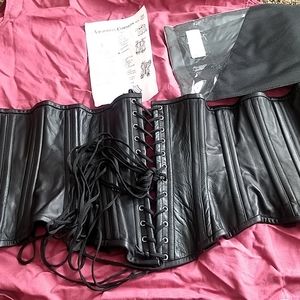 Leather Underbust Trainer Corset